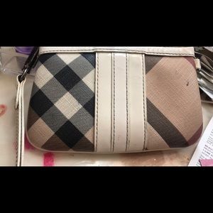 Burberry wristlet